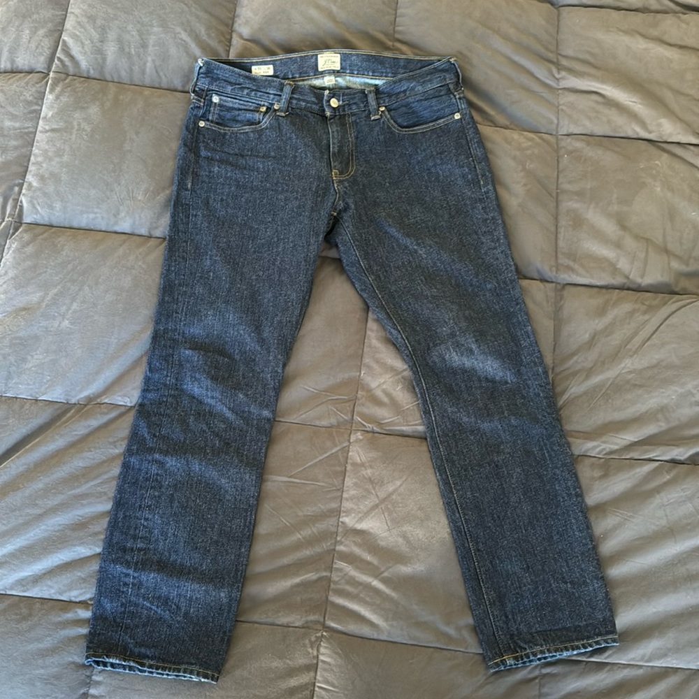 J. Crew 484 Slim-fit jean in resin rinse - 33x30